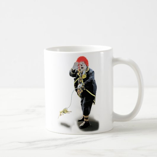 誕生日ピエロマグ コーヒーマグカップ (右)