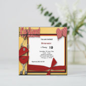 誕生日ピクニック 招待状 (スタンド正面)