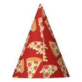 誕生日ピザパーティー パーティーハット (裏面)