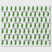 誕生日ピックグラス包装紙 ラッピングペーパー (フラット)