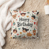 誕生日ピロークッション クッション (ブランケット)