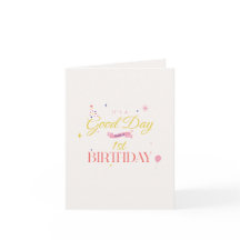 誕生日ピンクの金ゴールド