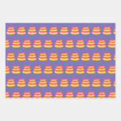 誕生日ピンクケーキ2 ラッピングペーパーシート (正面)