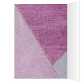 誕生日ピンクデニムハート (内側 (左))