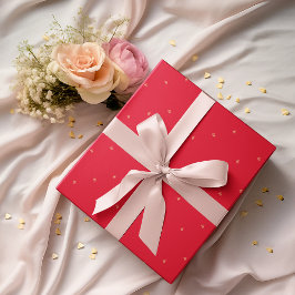 誕生日ピンクモノグラムイニシャルギフトラッピング紙 ラッピングペーパー