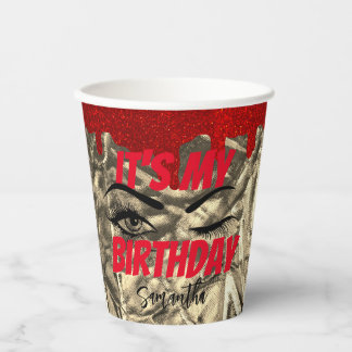 誕生日ファンシーパーティー18日 | 21日 | 40th | 50th 紙コップ