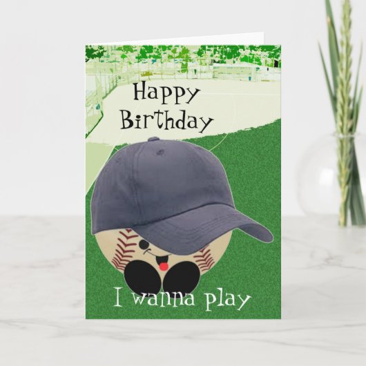 誕生日ファン カード (正面)