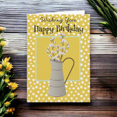 誕生日ファームハウスブーケウィローフォールズノートカード ノートカード