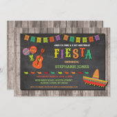 誕生日フィエスタメキシコハットパーティー招待状 招待状 (正面/裏面)