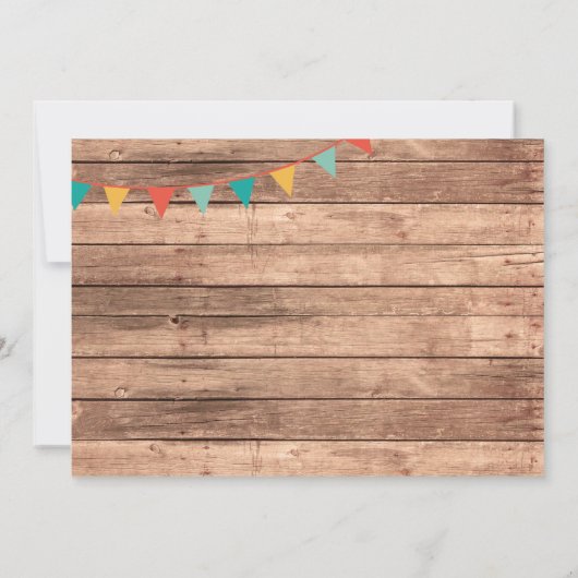 誕生日フィエスタメキシコハットパーティー招待状 招待状 (裏面)