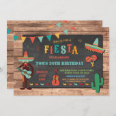 誕生日フィエスタメキシコハットパーティー招待状 招待状 (正面/裏面)