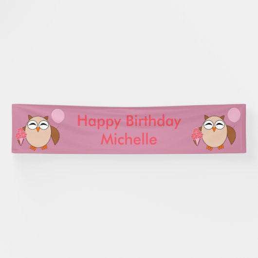 誕生日フウカスタムル旗 横断幕 (横)