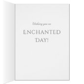 誕生日フェアリー女王ソフィー・アンダーソンCC1212カード (内側 (右))