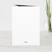 誕生日フォトカード カード (裏面)