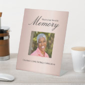 誕生日フォトバラ金ゴールド共有aメモリ 台座サイン (インサイチュ)