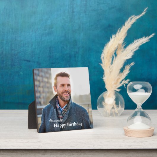 誕生日フォト写真カスタム フォトプラーク (インサイチュ)