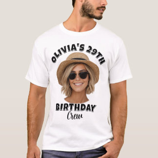 誕生日フォトTシャツ|パーティクルーのあなたに Tシャツ