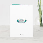 誕生日フォーガール4マジカルフェアリー照明キャンドル カード (裏面)