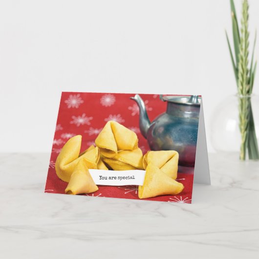 誕生日フォーチュンクッキー カード (正面)