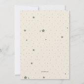 誕生日フクロウ 招待状 (裏面)