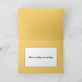 誕生日フフランスのリーズ カード (内部)