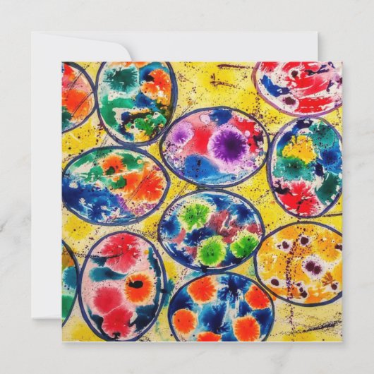 誕生日フラットカード (正面)