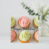 誕生日フラットグリーティングカード カード (スタンド正面)