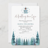 誕生日フラット日付カードの保存 セーブザデート (正面)