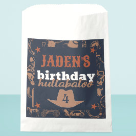 "誕生日フラバロ"西カウボーイパーティー フェイバーバッグ