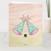 誕生日フラワーカード カード (裏面)