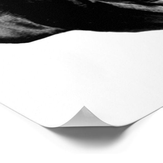 誕生日フランスのブルドッグポスター ポスター (角)