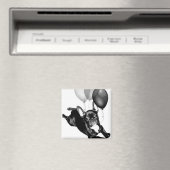 誕生日フランスのブルドッグ磁石 マグネット (インサイチュ (食洗機))