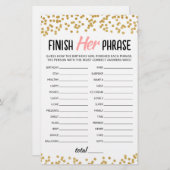 誕生日フレーズを終了バースデーパーティーゲーム (正面/裏面)