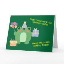 誕生日フロッグハットバルーンケーキギフトデザイン