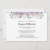 誕生日フローラ2 PHOTO YEARS IN THE MAKE 招待状 (裏面)