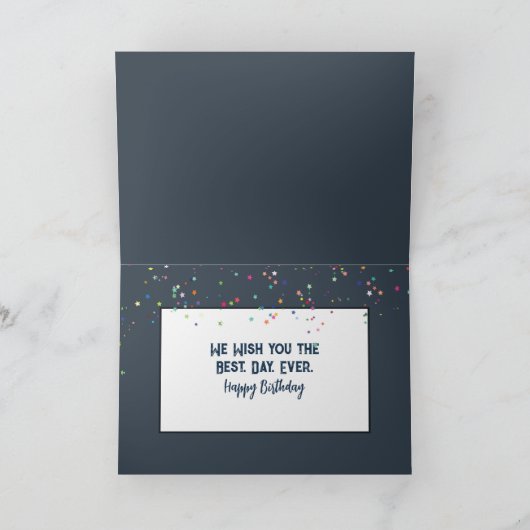 誕生日フール満月 カード (内部)