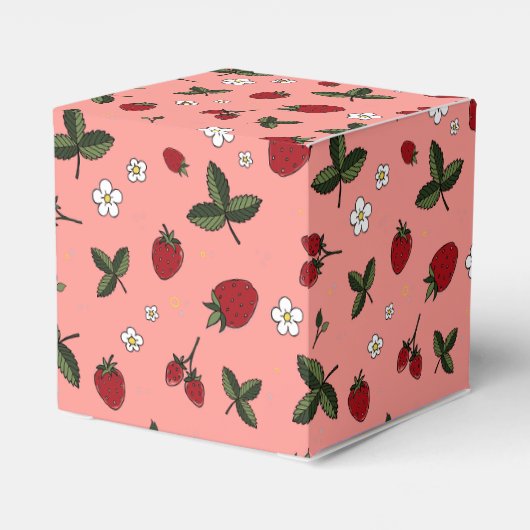 誕生日ブライダルまたはベビーシャワー用のパーティー特典ボックス フェイバーボックス (裏面サイド)