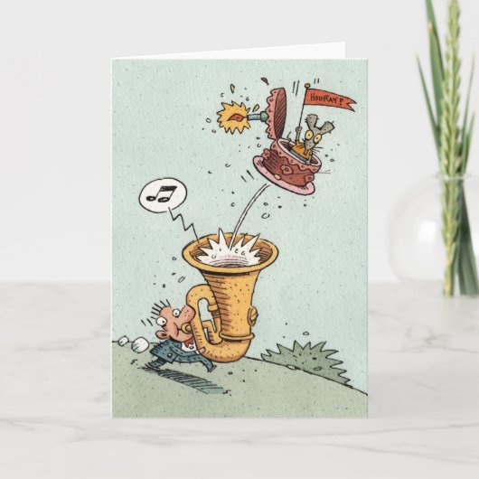 誕生日ブラスト！ カード (正面)