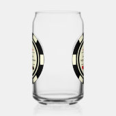 誕生日ブラッククリームトランプのポーカーチップラスベガステーマ ガラス缶 (左)