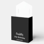 誕生日ブラックバラ金ゴールドグリッター名感謝していyou フェイバーボックス (オープン)