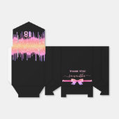 誕生日ブラック金ゴールドドリッ感謝していプ フェイバーボックス (折り畳みなし)