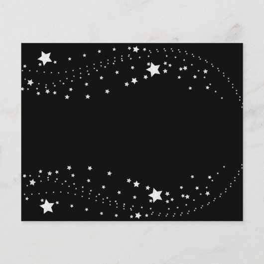 誕生日ブラック・シルバー・スターズは予算を節約する チラシ (裏面)