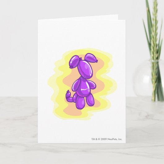 誕生日ブラマルー カード (正面)