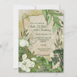 誕生日ブランチマザーズ昼食会招待状 招待状