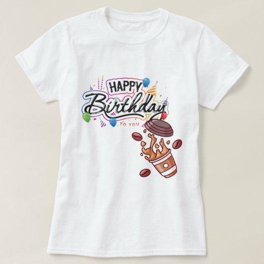 「誕生日ブリスコレクション:衣服あなたの喜び!」 Tシャツ (デザイン正面)