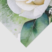 誕生日ブリスホワイトローズ 薄葉紙 (詳細)