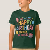 「誕生日ブリス」Tシャツ Tシャツ (正面)