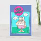 誕生日ブリーフ誕生日カード カード (正面)