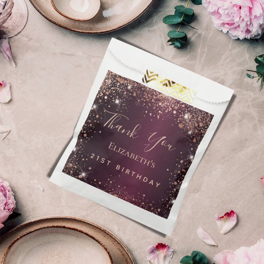 誕生日ブルゴーニュバラ金ゴールド感謝していティアラユー フェイバーバッグ