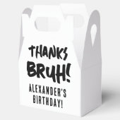 誕生日ブルボーイズ10代の若者10代のボーイサンキュー フェイバーボックス (オープン)